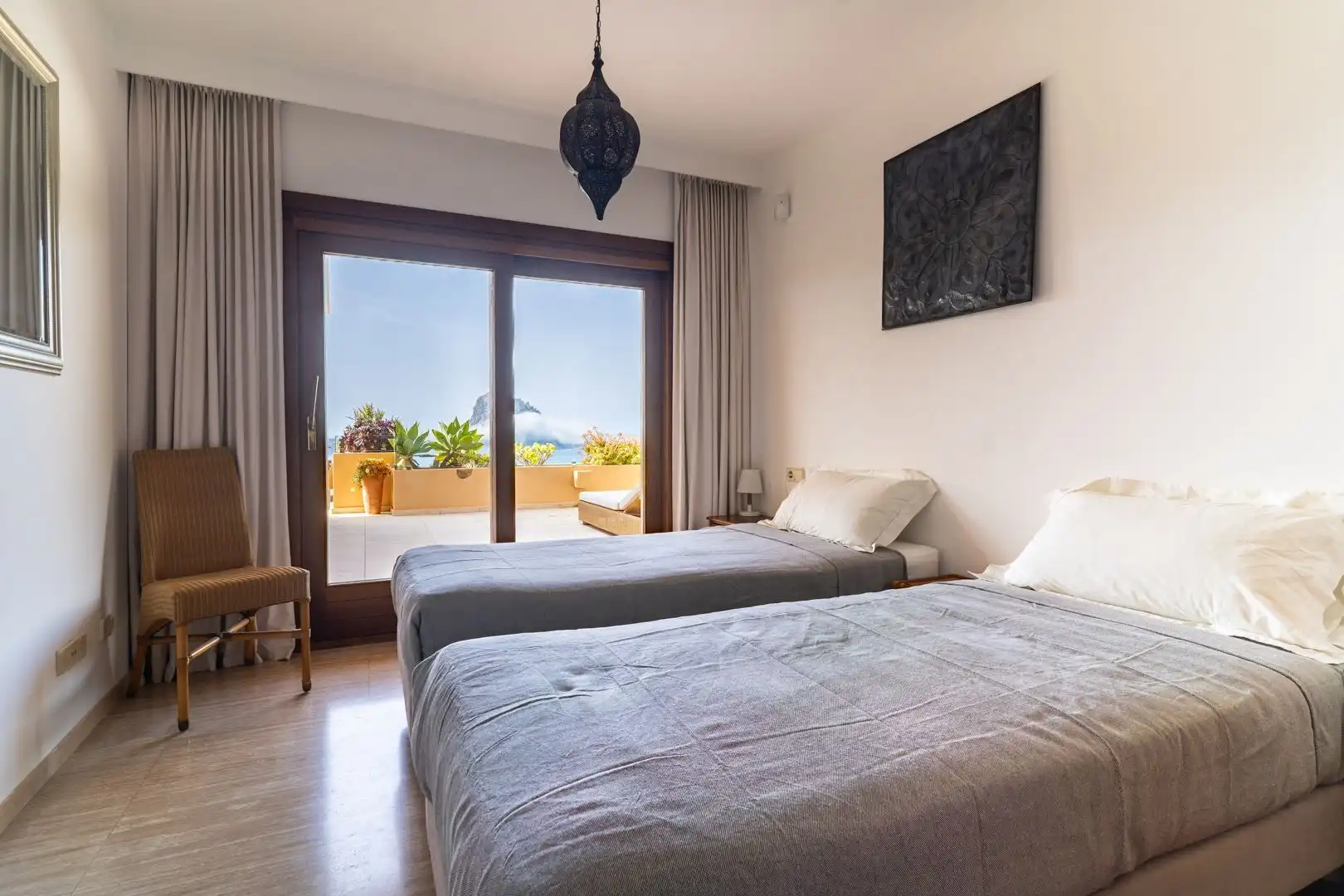 Dormitori de Apartament en venda en Sant Josep de sa Talaia amb Aire condicionat, Calefacció i Terrassa