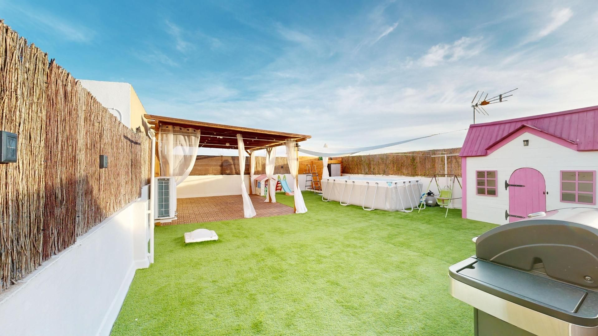 Terrace of Flat for sale in Cartagena  with Air Conditioner, Terrace and Storage room