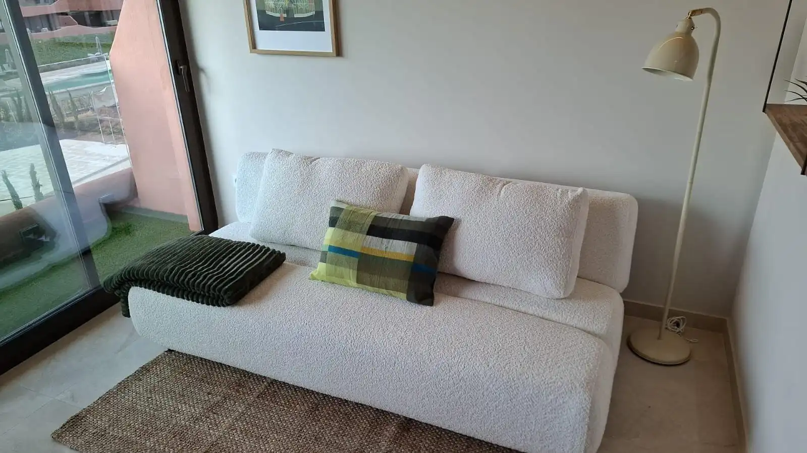 Living room of Study for rent in Murcia  with Air Conditioner and Community pool