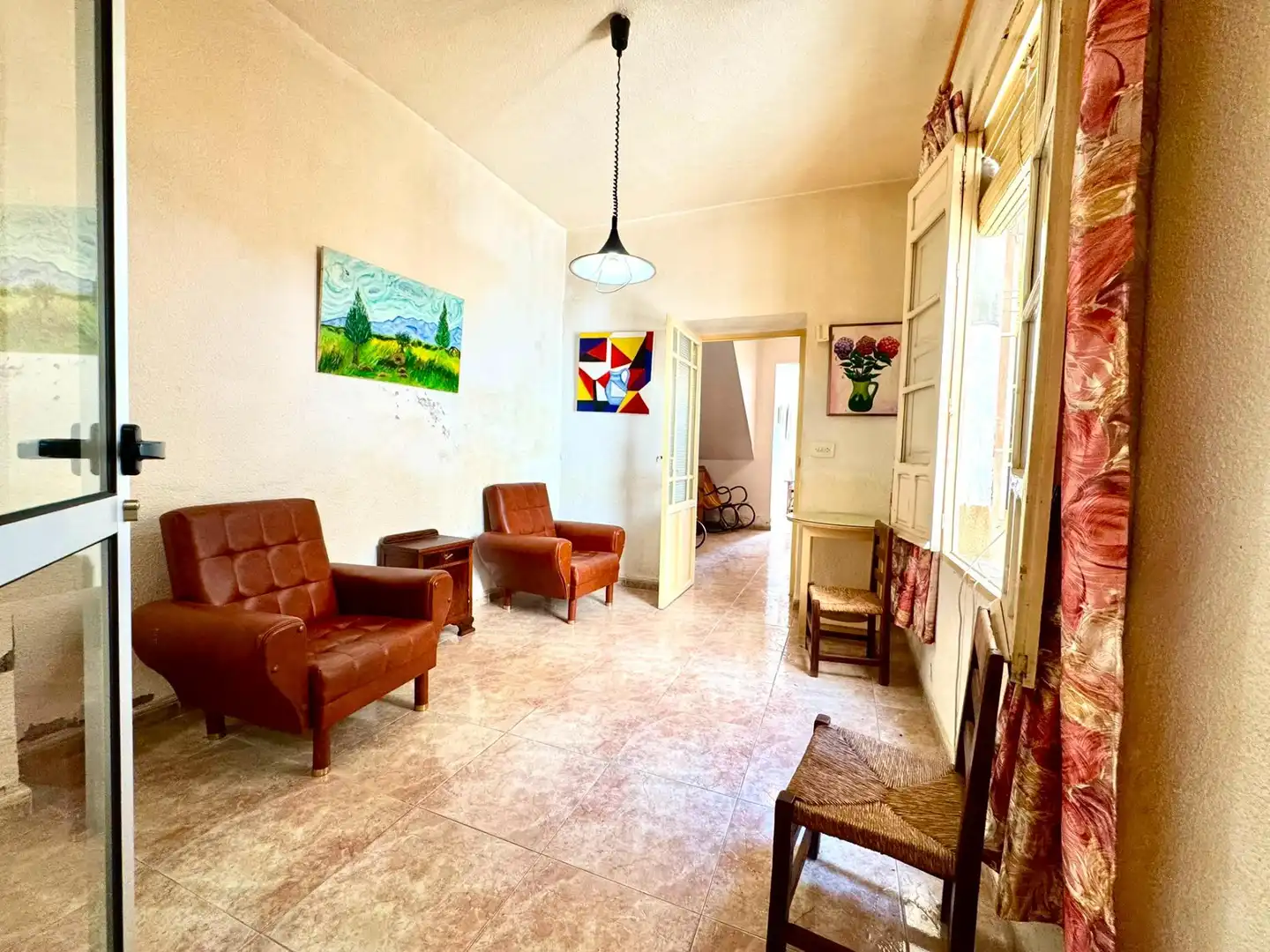 Sala de estar de Casa o chalet en venta en Murcia con Aire acondicionado