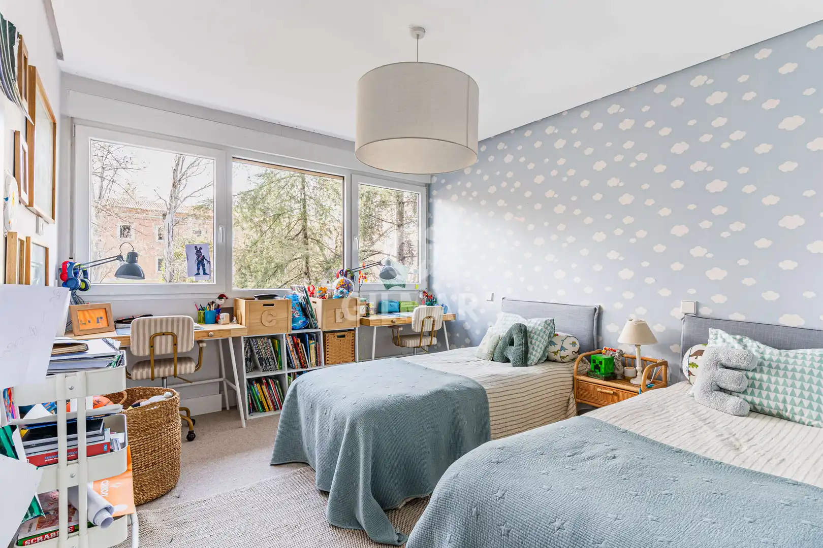 Bedroom of Flat for sale in Madrid  with Heating, Private garden and Swimming Pool