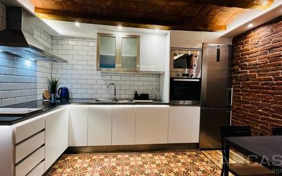 Kitchen of Flat for sale in  Barcelona Capital  with Balcony