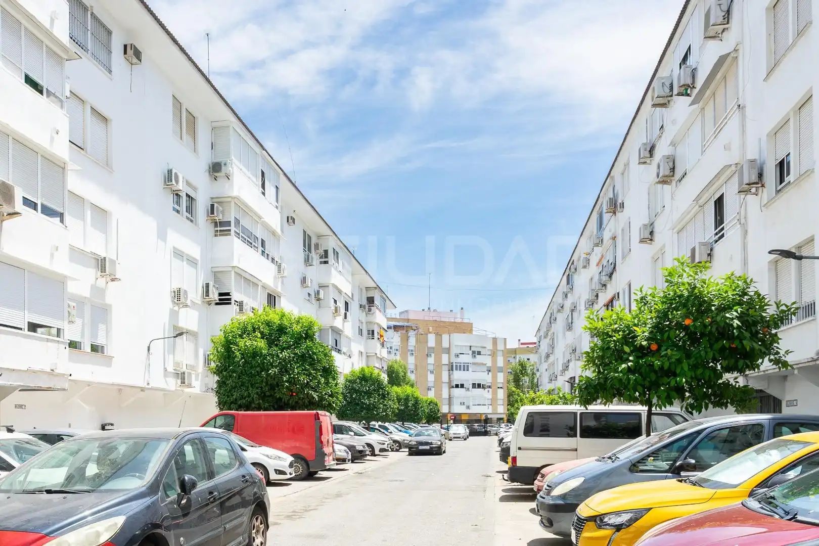 Exterior view of Flat for sale in Sevilla  with Balcony