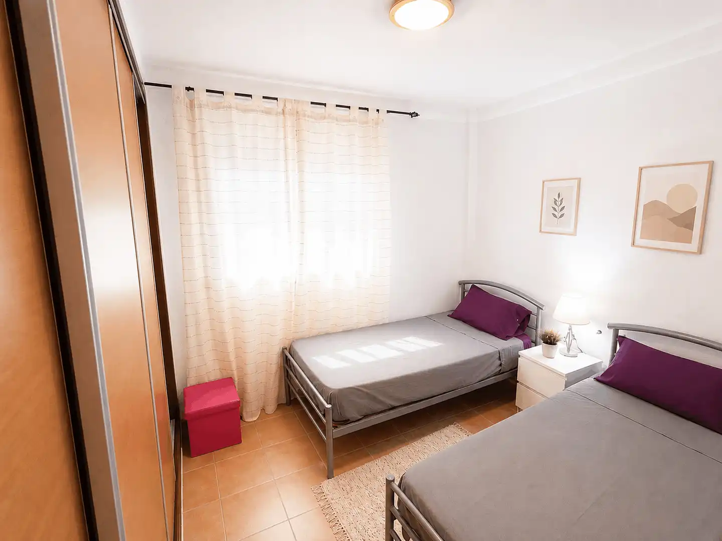 Bedroom of Apartments for rent in Águilas  with Air Conditioner, Heating and Private garden