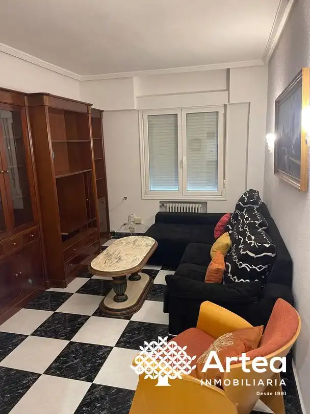 Living room of Flat for rent in Bilbao   with Heating
