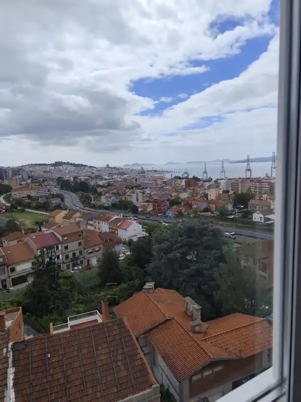 Exterior view of Flat for sale in Vigo   with Heating, Storage room and Furnished