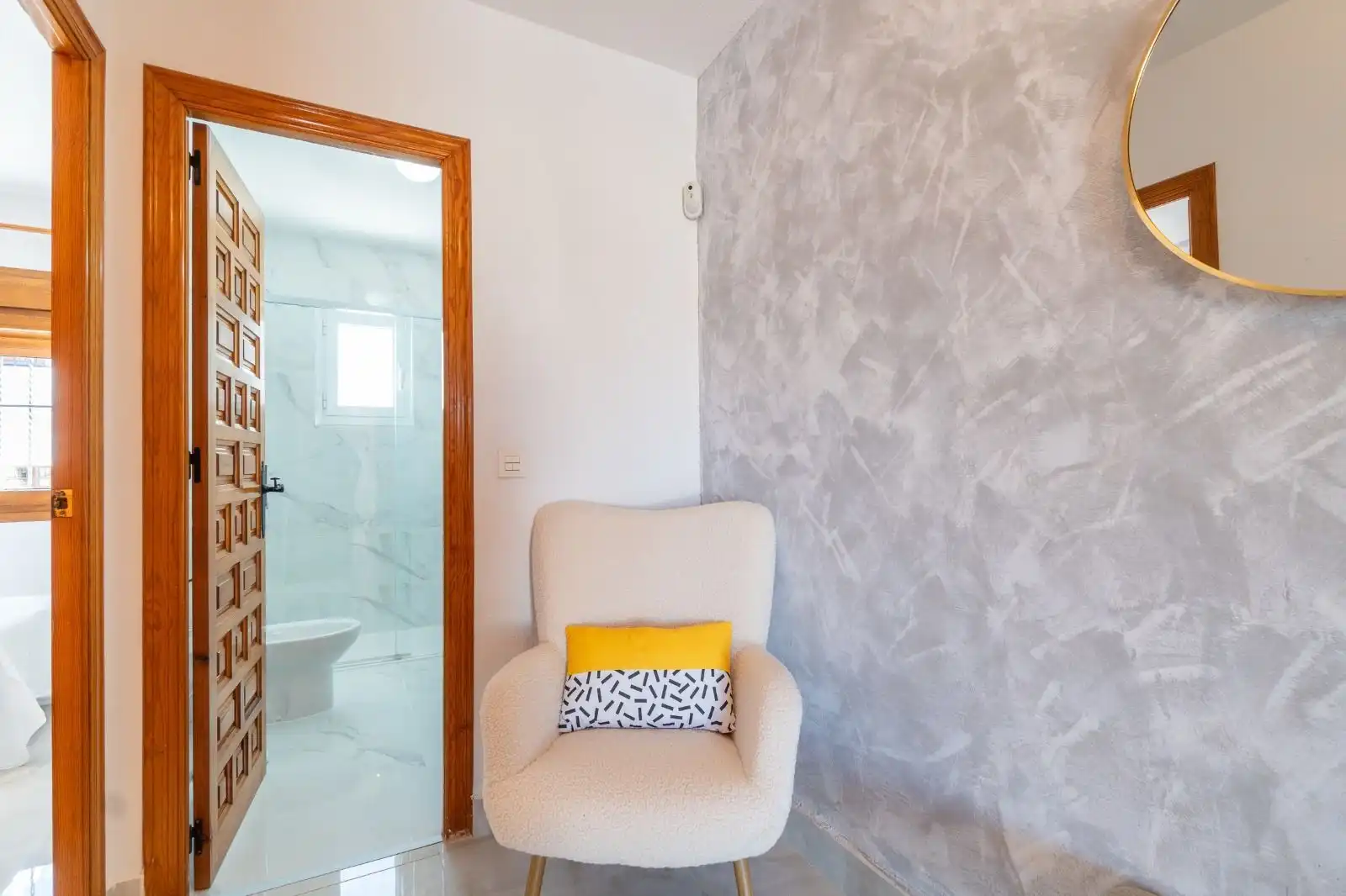 Bathroom of Detached homes for rent in Orihuela  with Air Conditioner, Terrace and Furnished