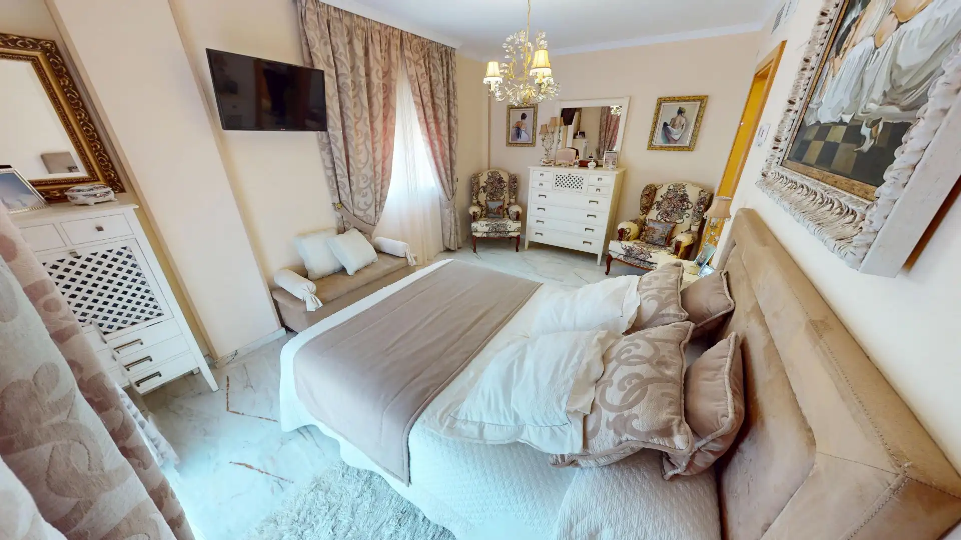 Habitación de Casa o chalet en venta en Torremolinos con Aire acondicionado, Calefacción y Jardín privado