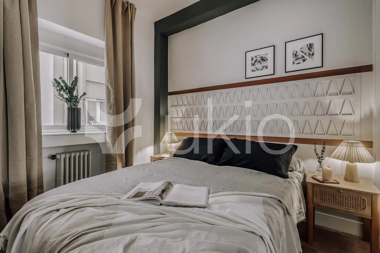Dormitori de Apartament de lloguer en Barrio de Salamanca