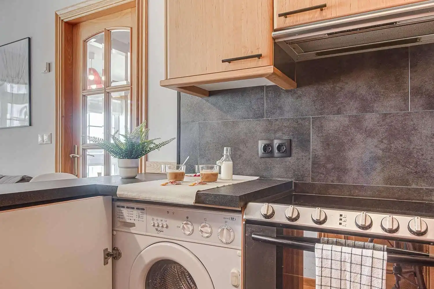 Kitchen of Flat for sale in A Coruña Capital   with Air Conditioner and Storage room