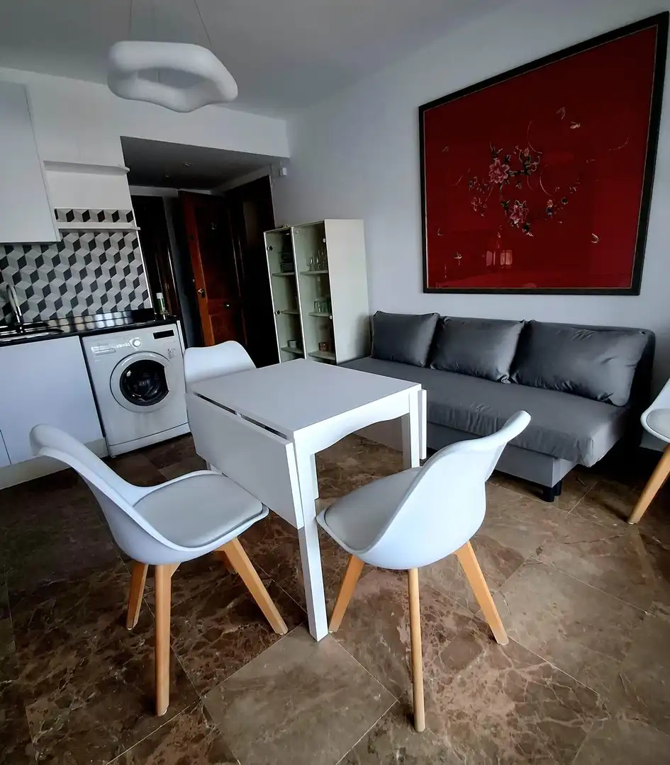 Sala de estar de Ático de alquiler en Valencia con Aire acondicionado, Calefacción y Terraza