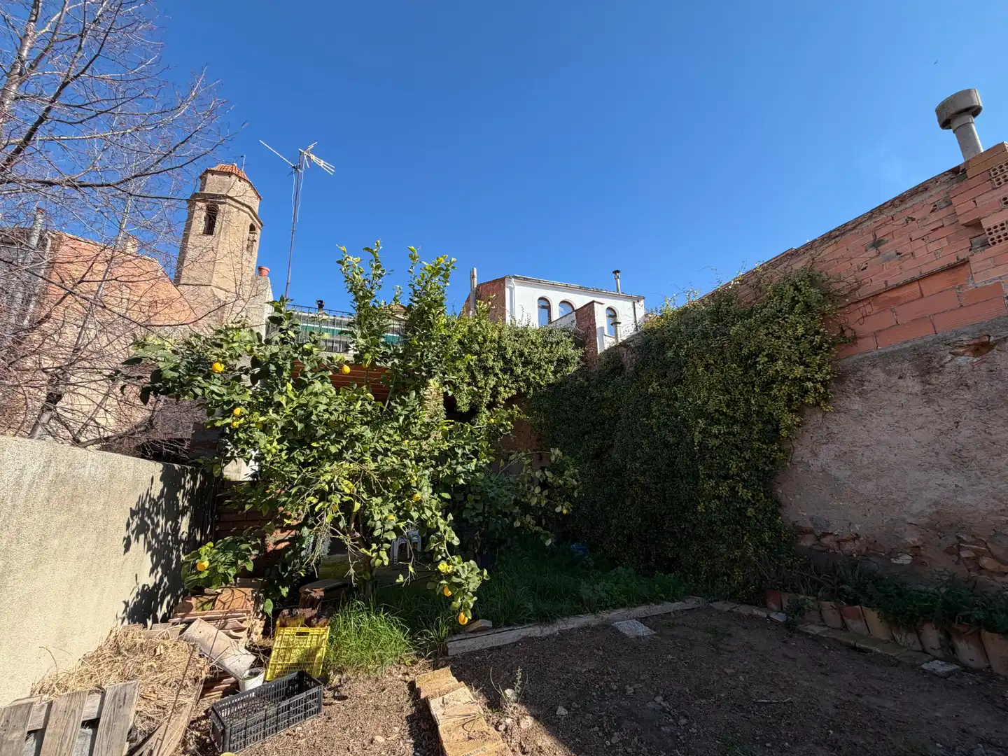 Jardí de Casa adosada en venda en Els Guiamets amb Calefacció, Jardí privat i Terrassa