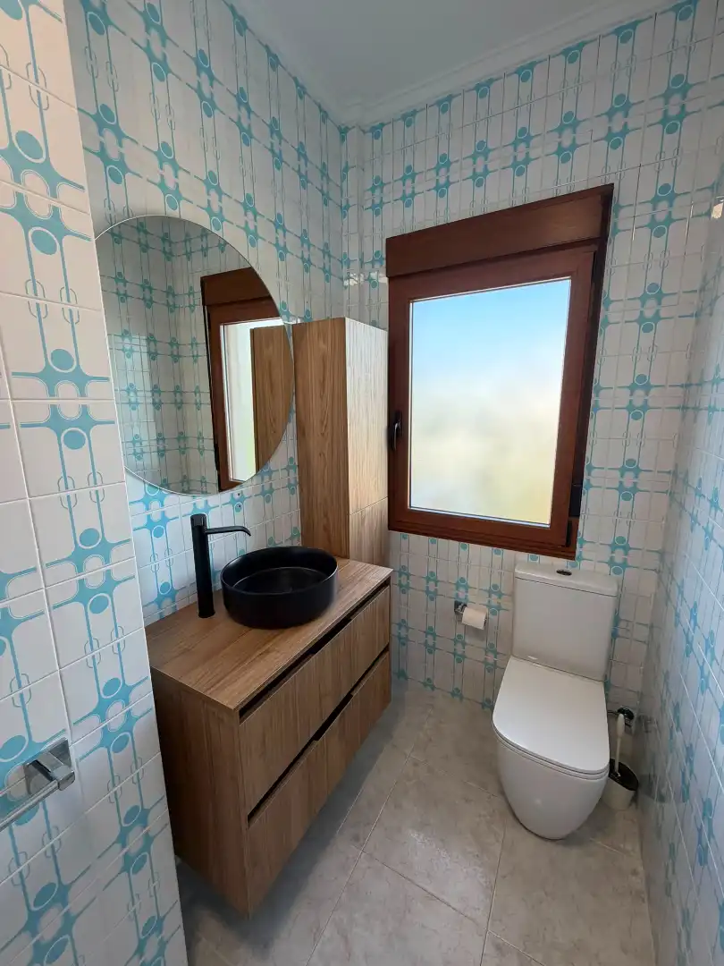 Baño de Casa o chalet de alquiler en Lugo con Calefacción, Terraza y Amueblado