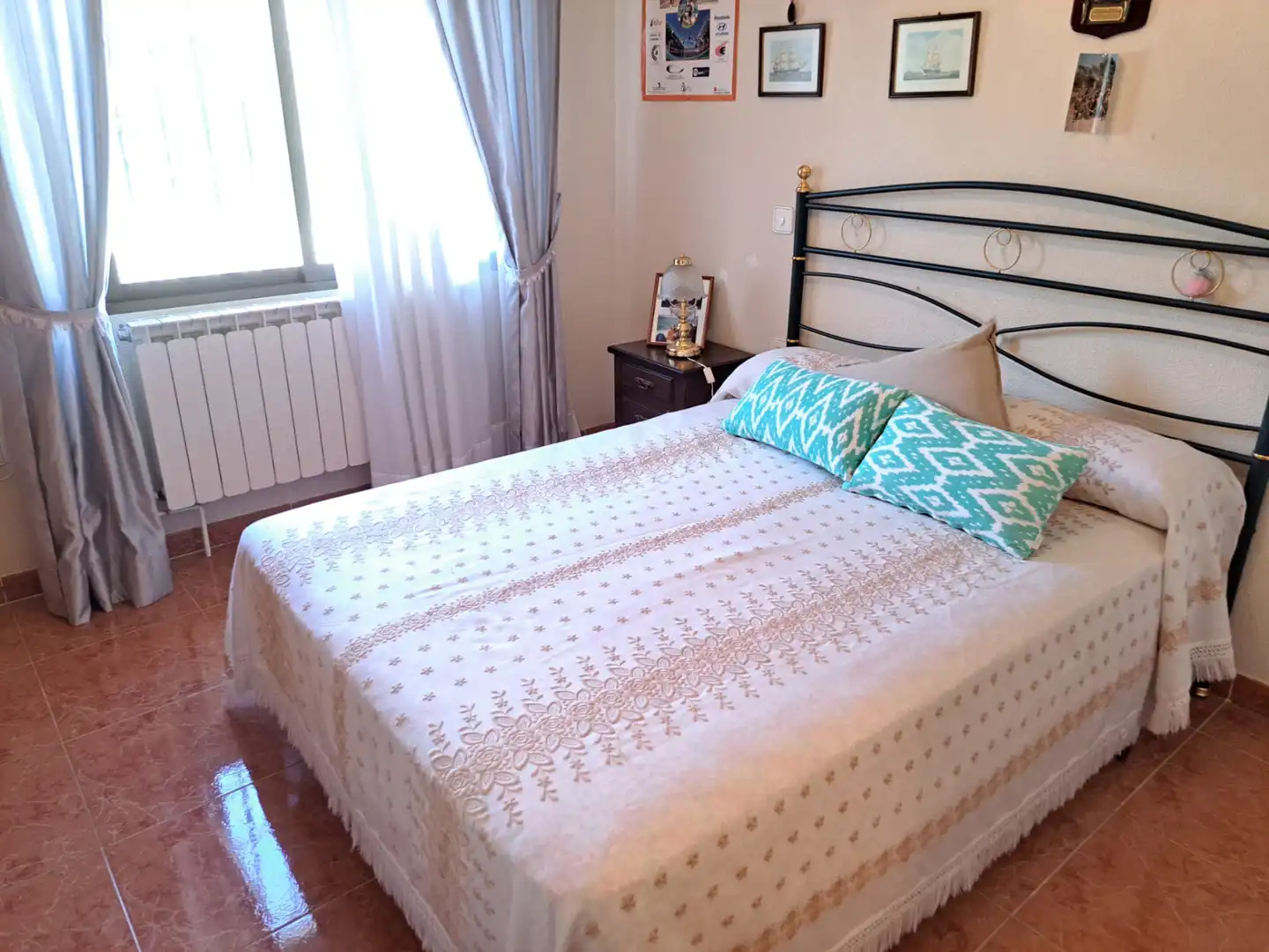 Dormitori de Casa o xalet en venda en Albalate de Zorita amb Calefacció, Jardí privat i Terrassa