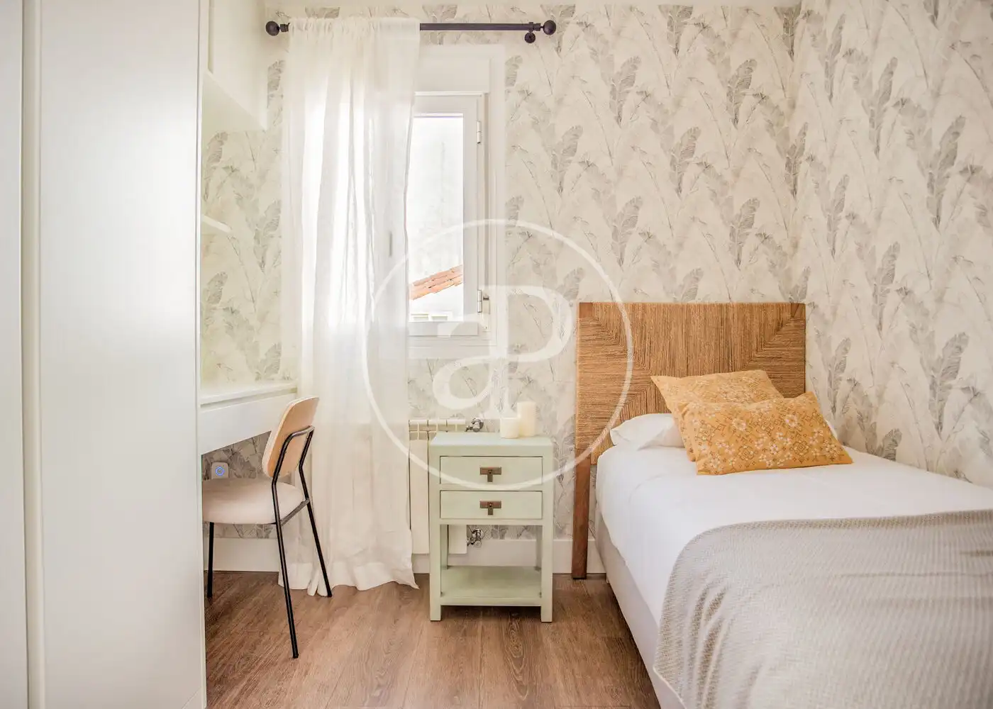Habitación de Piso de alquiler en Madrid con Aire acondicionado, Calefacción y Amueblado