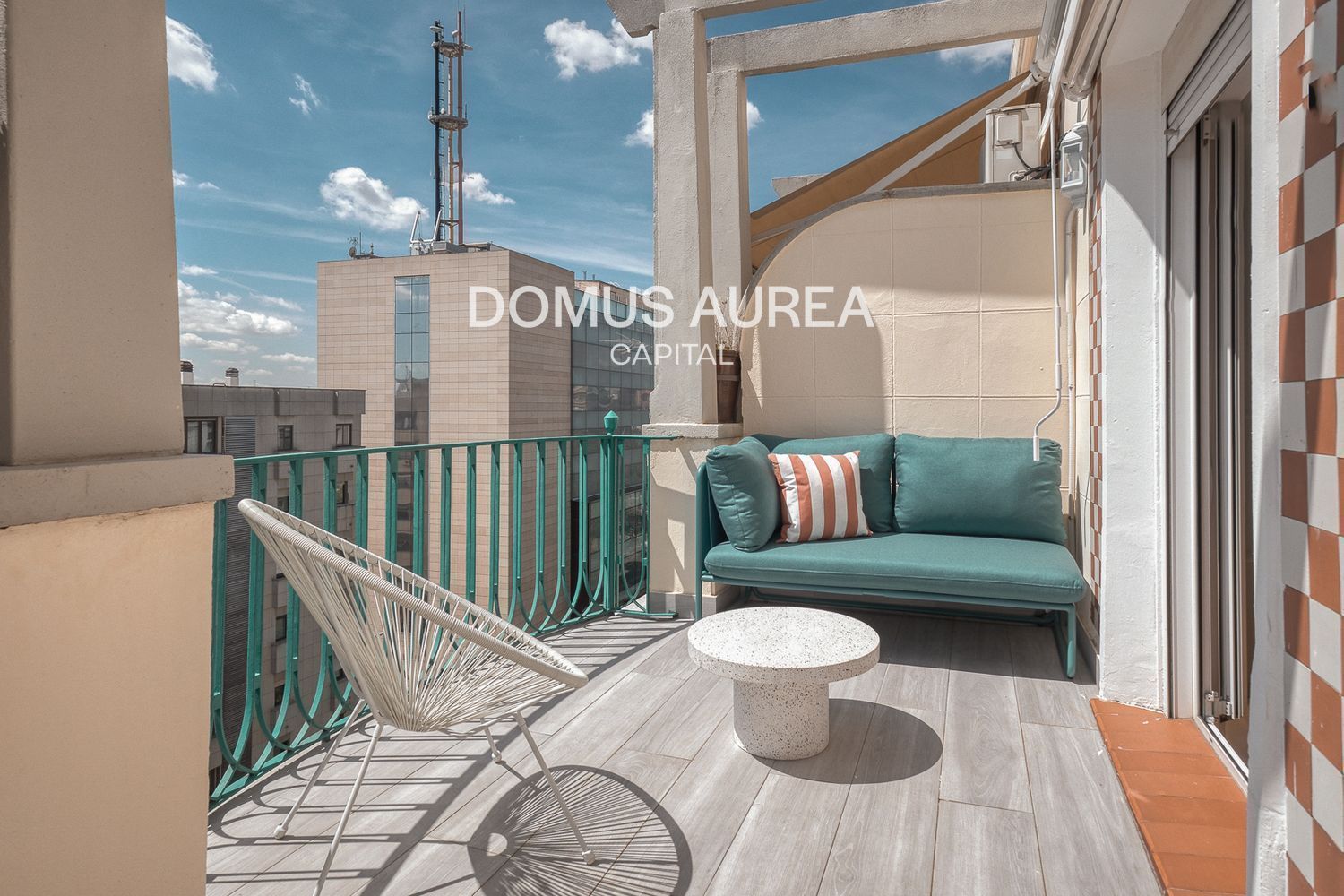 Terrace of Attic to rent in  Madrid Capital  with Air Conditioner, Heating and Terrace