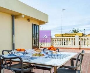 Terrace of Single-family semi-detached for sale in  Valencia Capital  with Terrace and Balcony