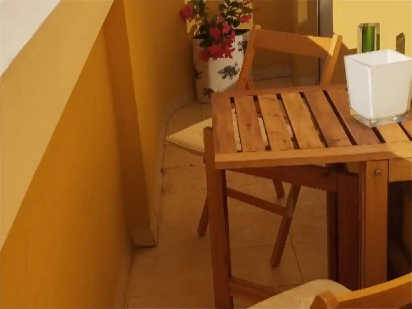 Terraza de Piso para compartir en Dénia con Piscina, Amueblado y Balcón