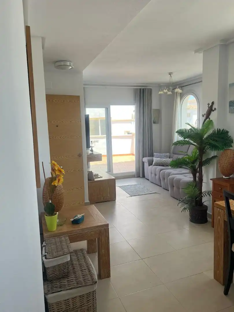 Sala de estar de Ático en venta en Murcia con Terraza y Trastero