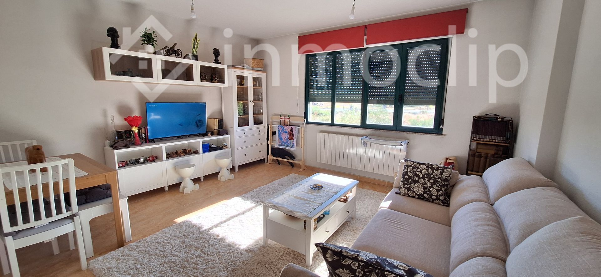 Living room of Single-family semi-detached for sale in Babilafuente  with Heating, Private garden and Storage room