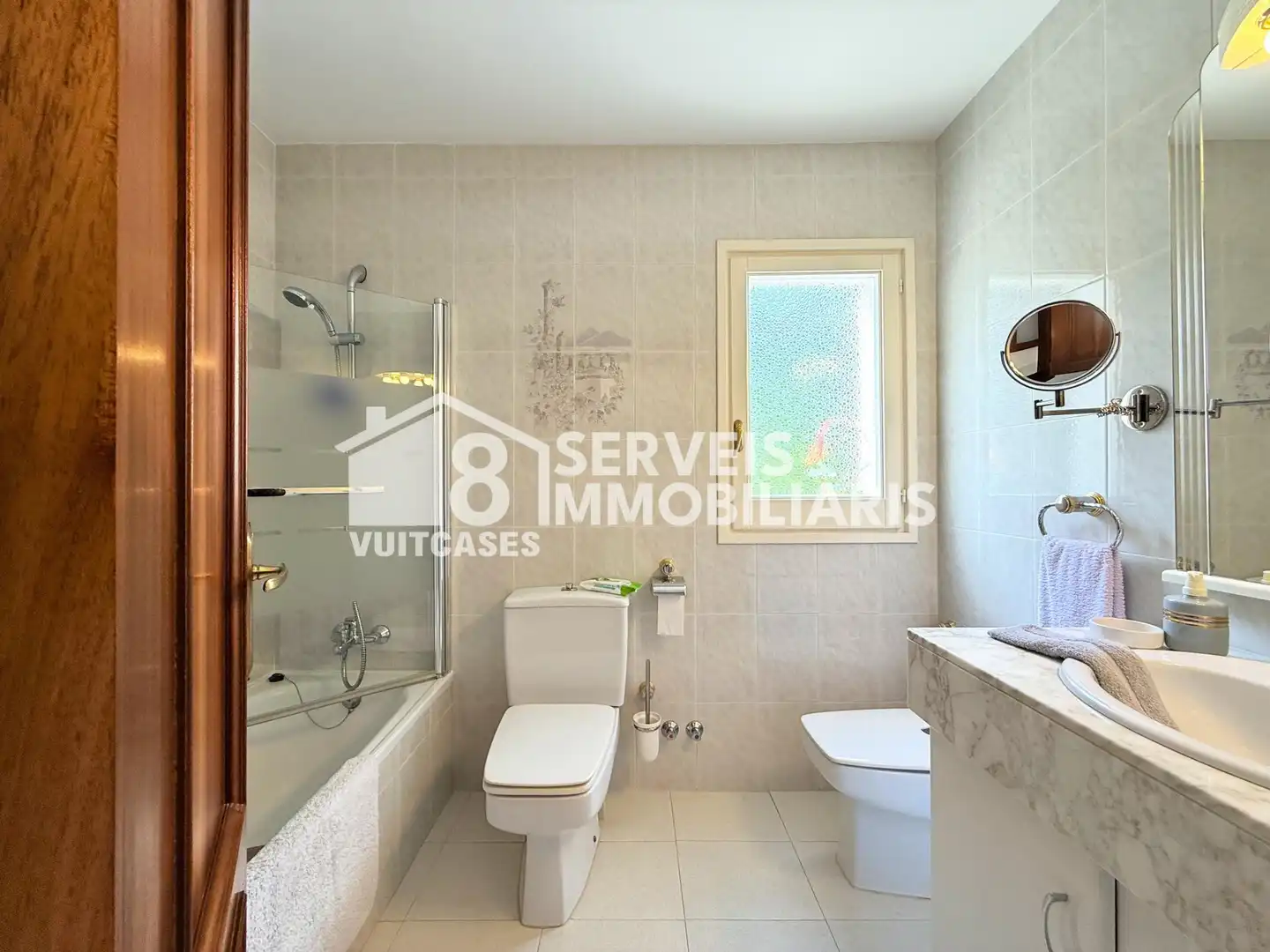 Baño de Casa adosada en venta en Sant Pol de Mar con Calefacción, Jardín privado y Terraza