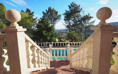 Jardí de Casa o xalet de lloguer en Santiago de Compostela  amb Calefacció, Jardí privat i Parquet