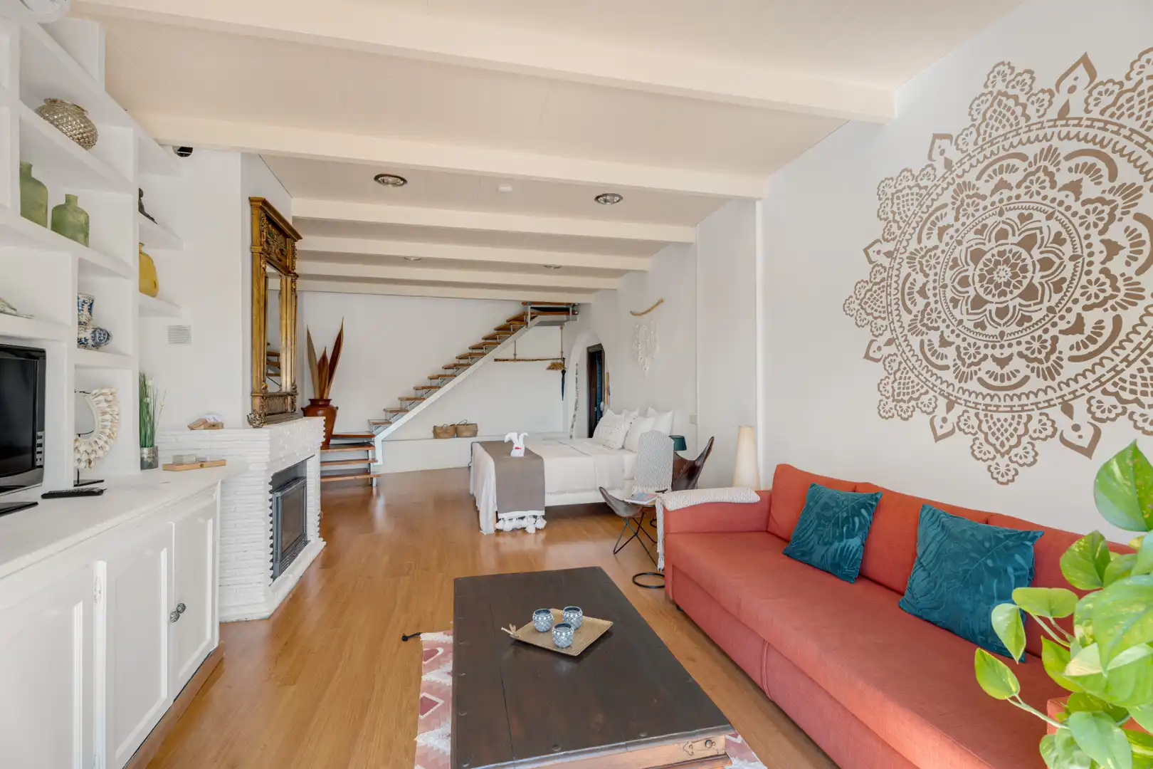 Wohnzimmer von Gebäude zum Verkauf in Benalmádena
