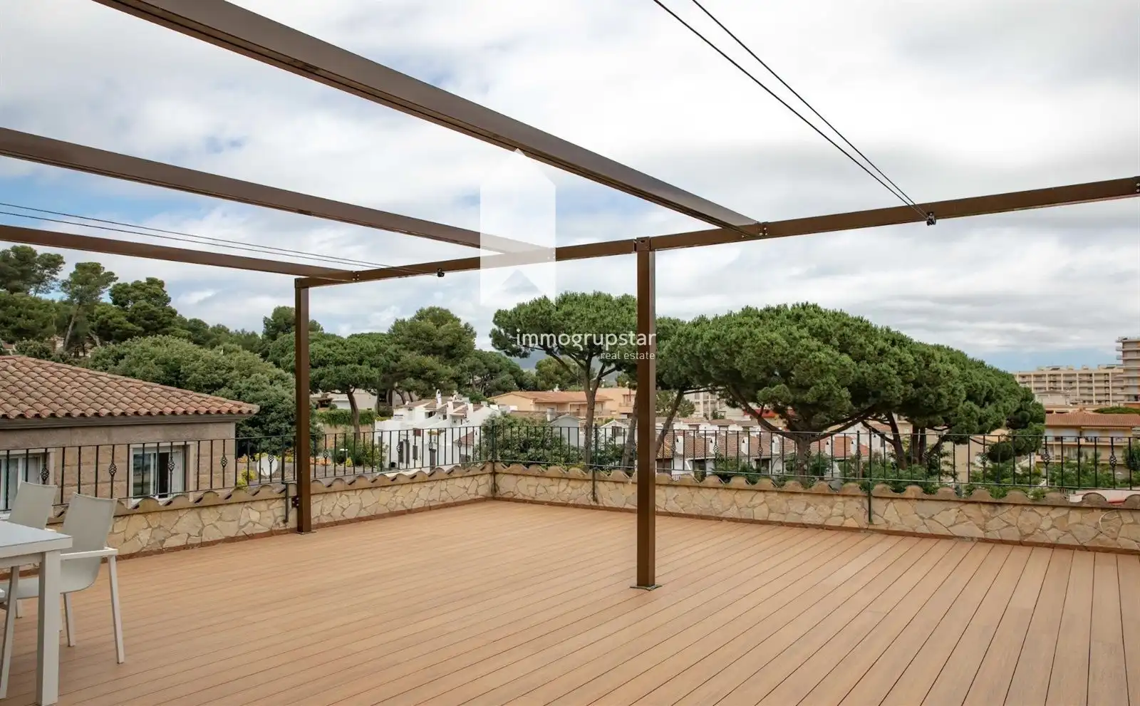Terrace of Houses for sale in Calonge i Sant Antoni  with Heating, Terrace and Swimming Pool