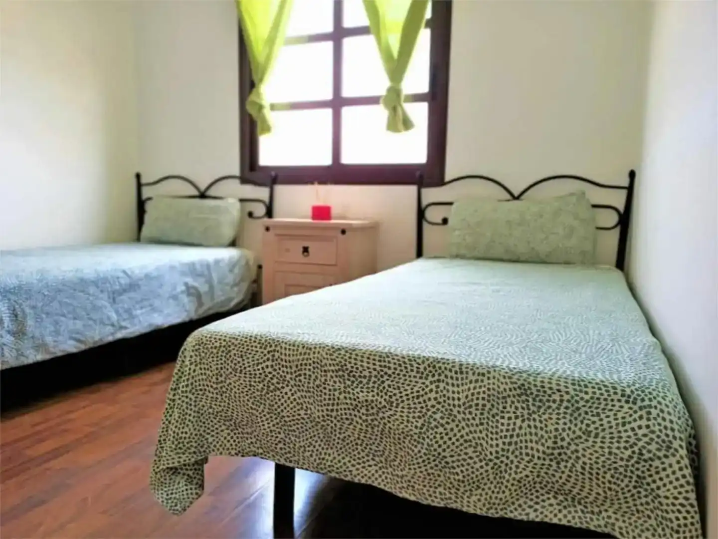 Bedroom of Flat for rent in La Oliva  with Private garden, Swimming Pool and Furnished