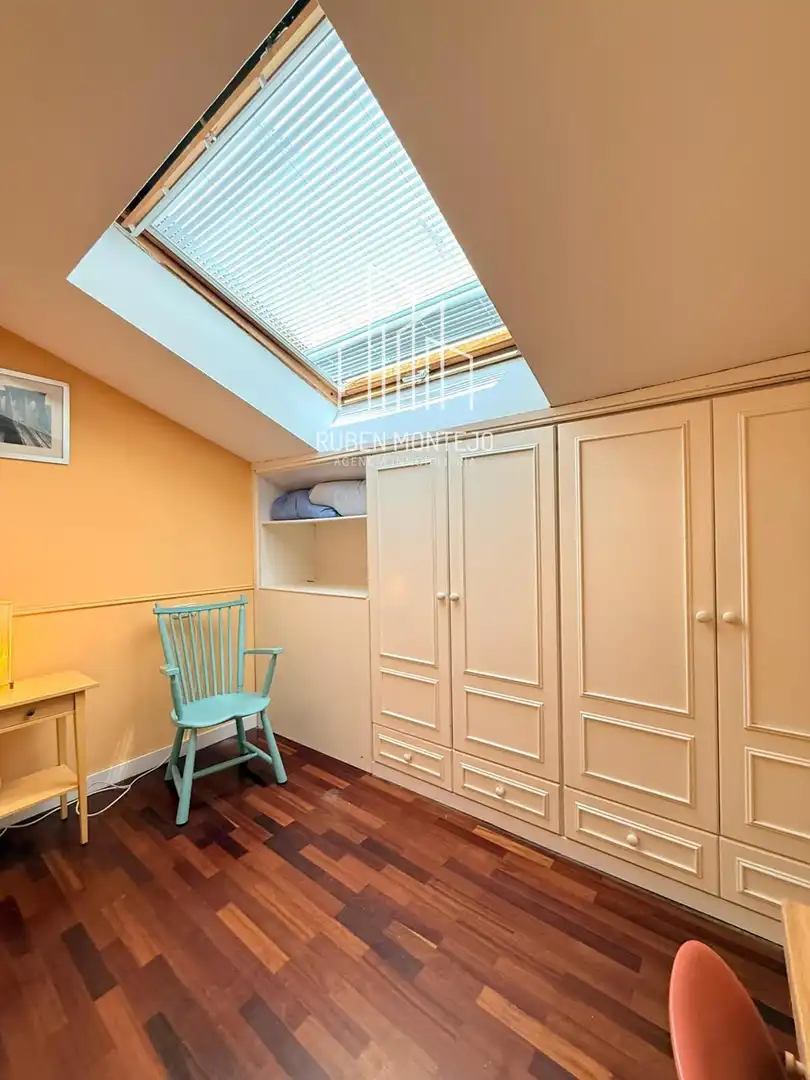 Bedroom of Attic for rent in Salamanca  with Air Conditioner, Heating and Terrace