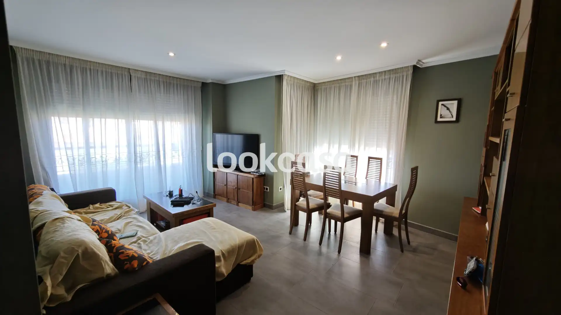 Sala d'estar de Pis en venda en Sanxenxo amb Calefacció, Terrassa i Traster