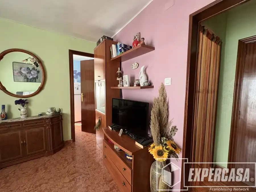 Sala de estar de Piso en venta en Castellón de la Plana / Castelló de la Plana con Amueblado