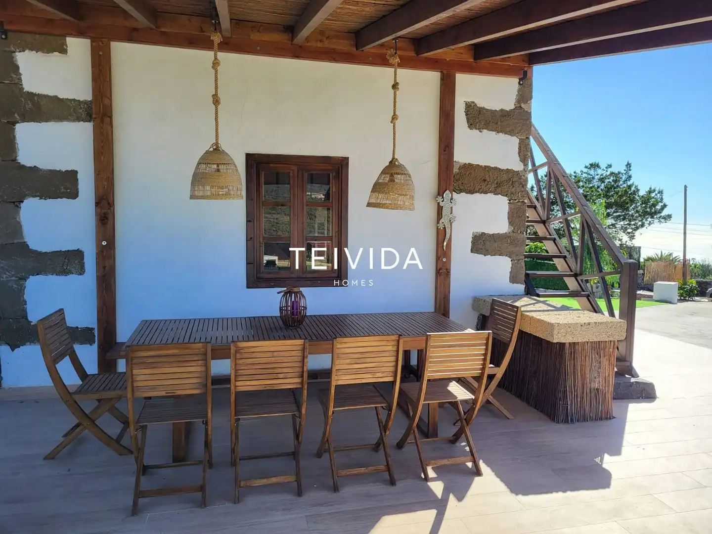 Terrassa de Casa o xalet en venda en Guía de Isora amb Piscina