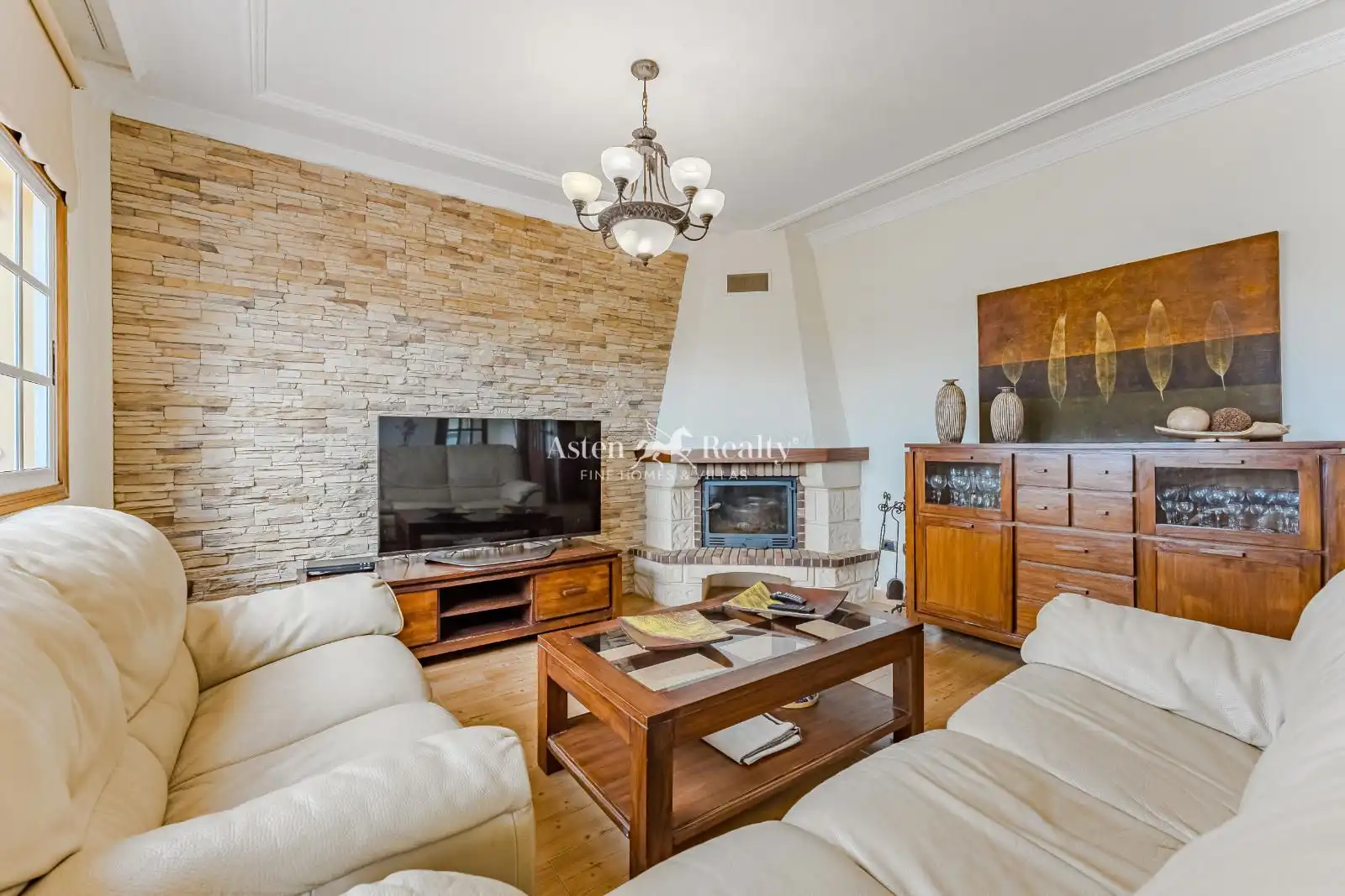 Sala de estar de Casa o chalet en venta en San Miguel de Abona con Aire acondicionado, Calefacción y Jardín privado