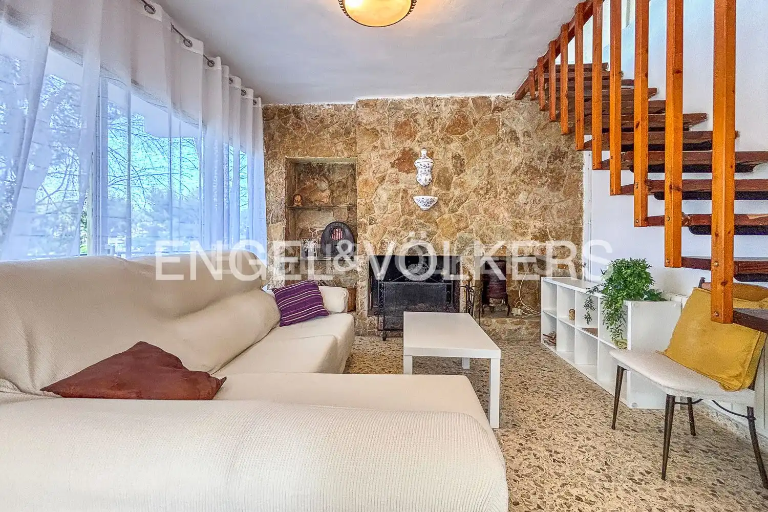 Living room of Houses for rent in Paterna  with Air Conditioner, Heating and Private garden