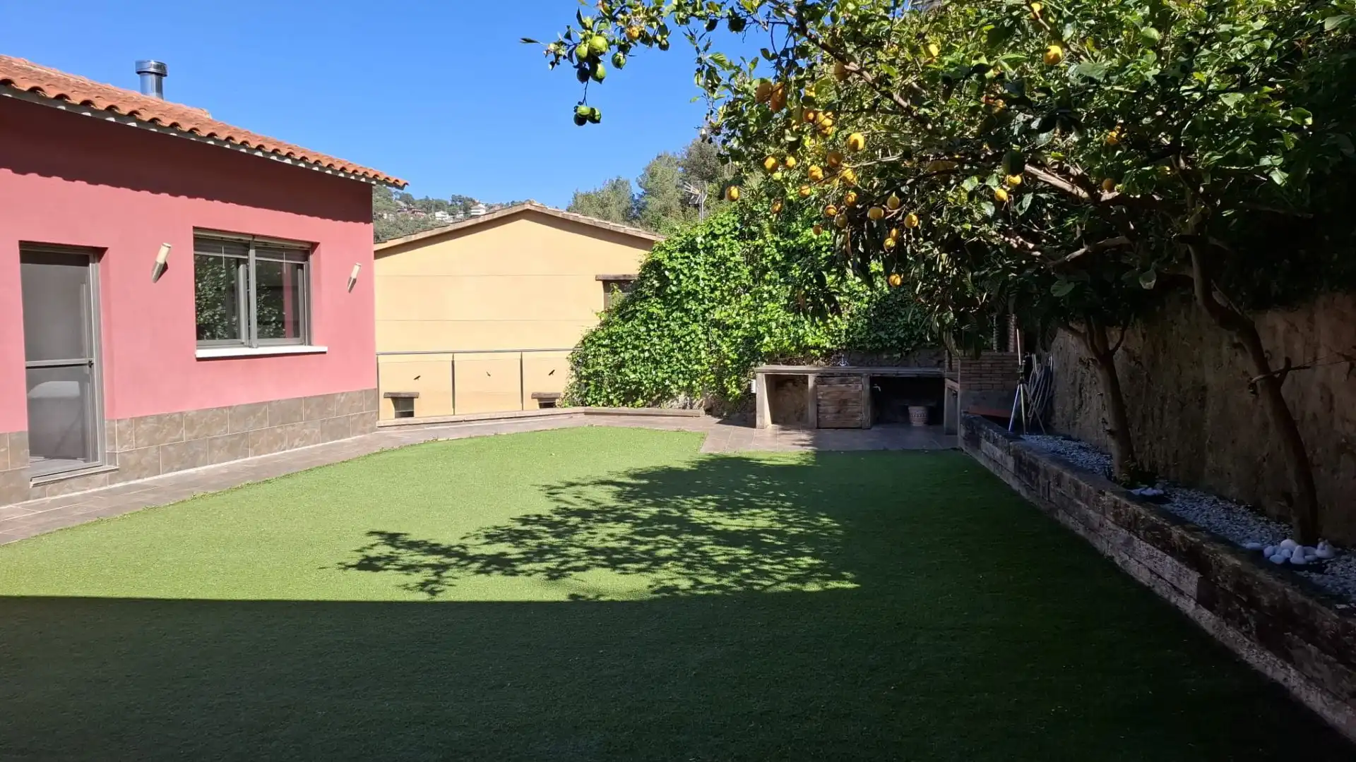 Jardín de Casa o chalet en venta en Vallirana con Aire acondicionado, Calefacción y Terraza