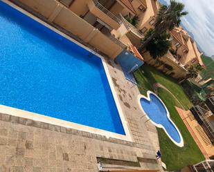 Swimming pool of Apartment to rent in  Valencia Capital  with Private garden, Terrace and Community pool