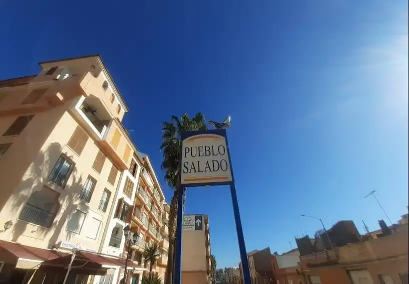Exterior view of Flat for sale in Mazarrón  with Air Conditioner, Balcony and Community pool