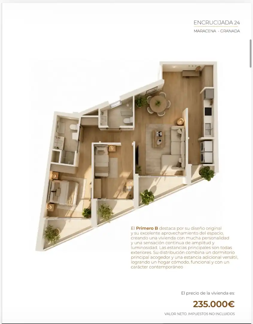 Flat for sale in Maracena  with Air Conditioner, Heating and Terrace