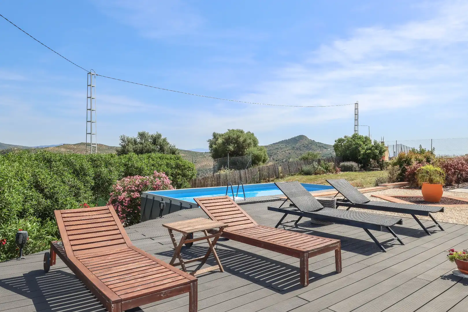 Piscina de Casa o xalet en venda en Tolox amb Aire condicionat, Jardí privat i Traster