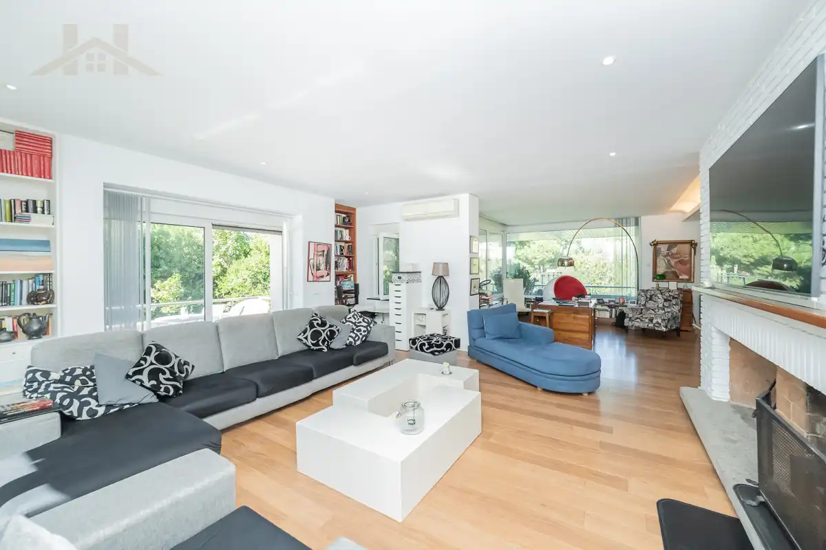 Sala de estar de Casa o chalet en venta en Las Rozas de Madrid
