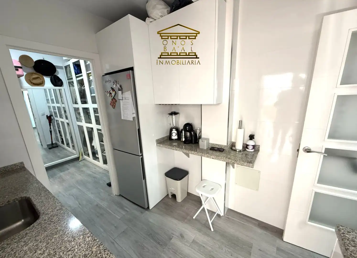 Kitchen of Flat for sale in Huelva  with Air Conditioner and Furnished