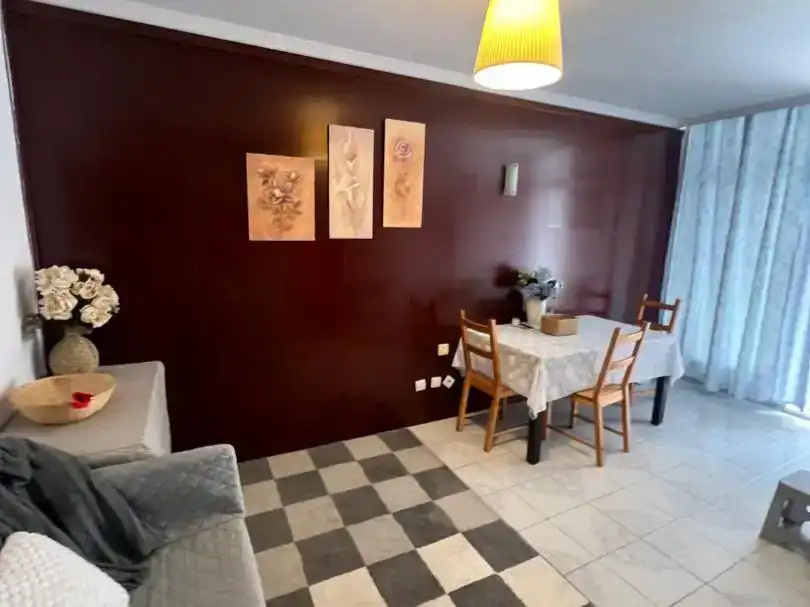 Esszimmer von Wohnung zur Miete in  Madrid Capital mit Klimaanlage und Balkon