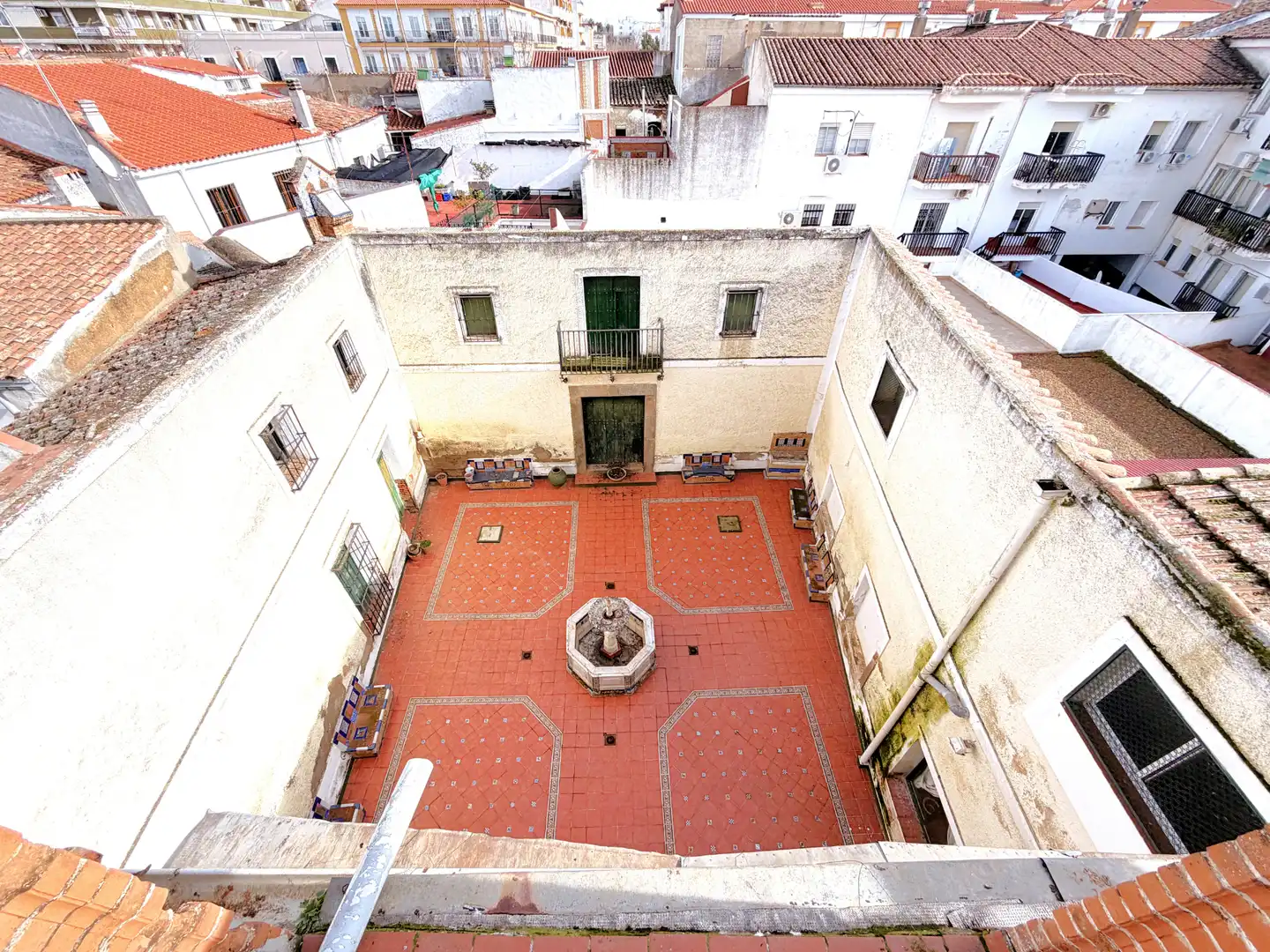 Terrassa de Casa adosada en venda en Zafra amb Aire condicionat i Balcó