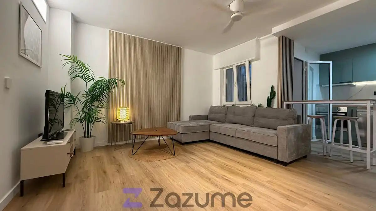 Living room of Flat for rent in Murcia  with Terrace, Furnished and Oven