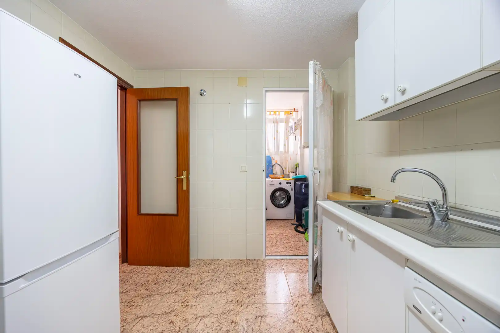 Cocina de Apartamento en venta en Villajoyosa / La Vila Joiosa con Piscina, Amueblado y Piscina comunitaria