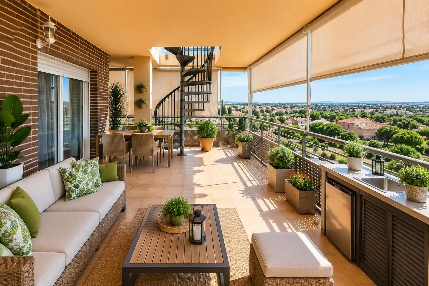 Terraza de Piso en venta en Cuarte de Huerva con Aire acondicionado, Calefacción y Terraza