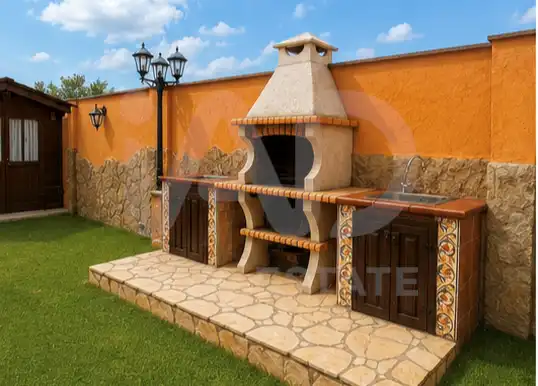 Terrassa de Casa adosada en venda en Valverde de la Virgen amb Calefacció