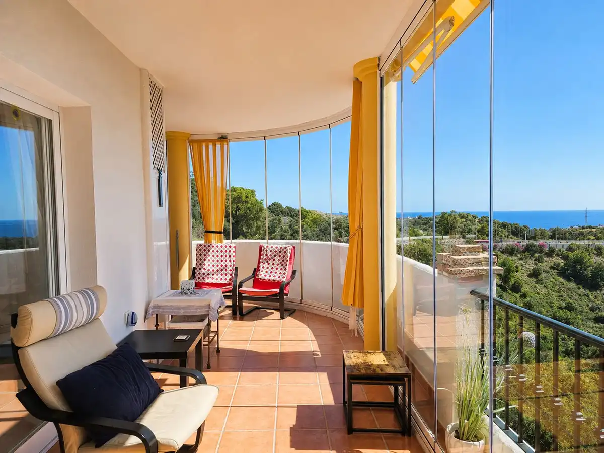 Terrace of Apartments for sale in Mijas  with Air Conditioner, Heating and Terrace