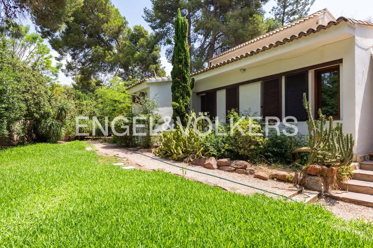 Vista exterior de Casa o chalet de alquiler en Rocafort con Aire acondicionado, Calefacción y Jardín privado